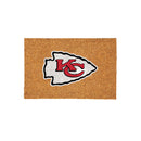Kansas City Chiefs Large Full Color Coir Mat, 36"x24"