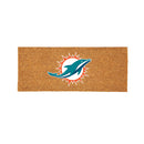 Miami Dolphins Extra Large Full Color Coir Mat, 60"x24"