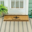 New Orleans Saints Large One Color Coir Mat, 36"x24"