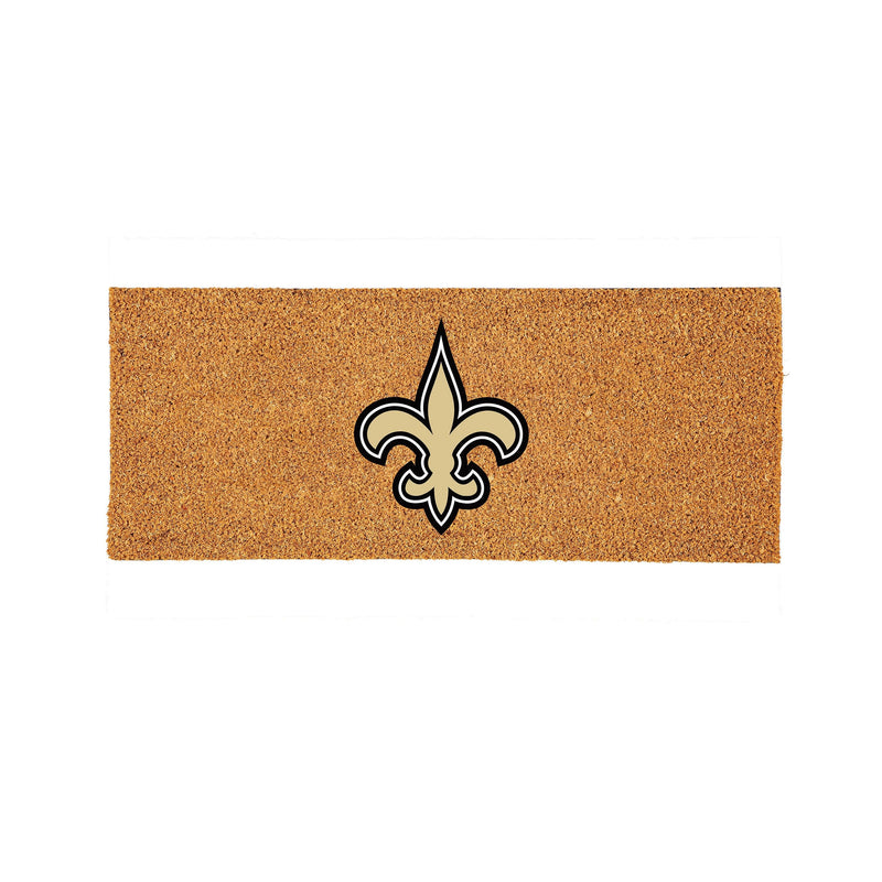 New Orleans Saints Extra Large Full Color Coir Mat, 60"x24"