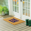 New York Giants Large Full Color Coir Mat, 36"x24"