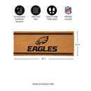 Philadelphia Eagles Extra Large One Color Coir Mat, 60"x24"