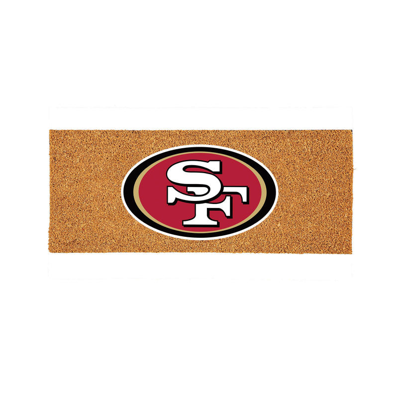 San Francisco 49ers Extra Large Full Color Coir Mat, 60"x24"