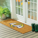 Los Angeles Rams Extra Large Full Color Coir Mat, 60"x24"