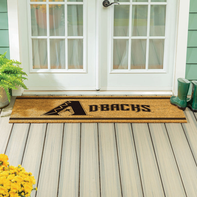 Arizona Diamondbacks Extra Large One Color Coir Mat, 60"x24"