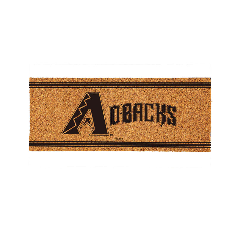 Arizona Diamondbacks Extra Large One Color Coir Mat, 60"x24"