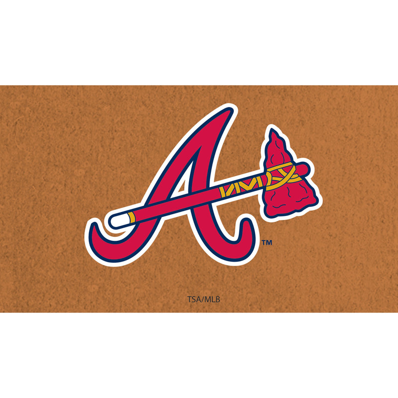 Atlanta Braves Coir Mat 16"x28"