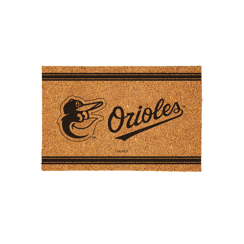 Baltimore Orioles Large One Color Coir Mat, 36"x24"