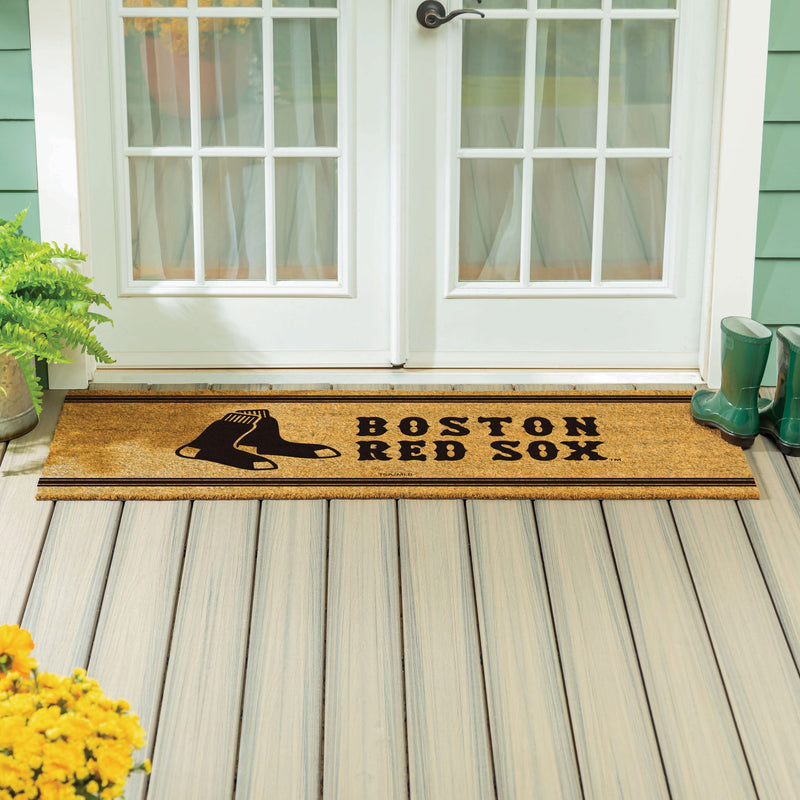Boston Red Sox Extra Large One Color Coir Mat, 60"x24"