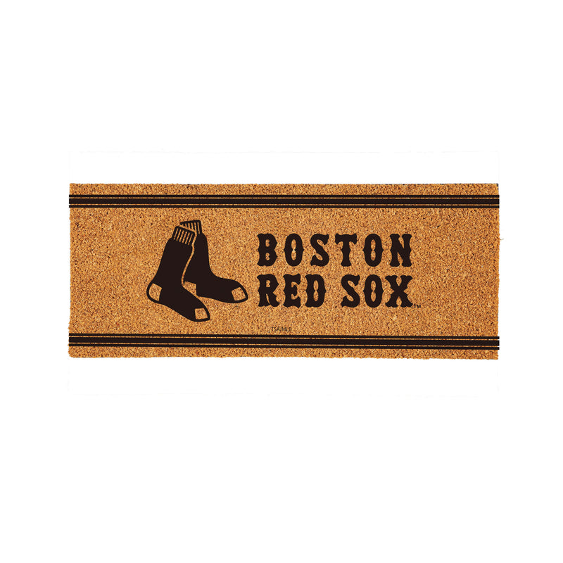 Boston Red Sox Extra Large One Color Coir Mat, 60"x24"