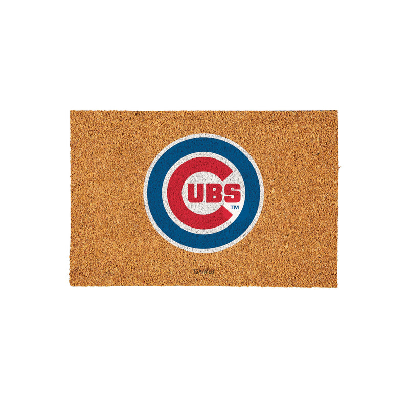 Chicago Cubs Large Full Color Coir Mat, 36"x24"