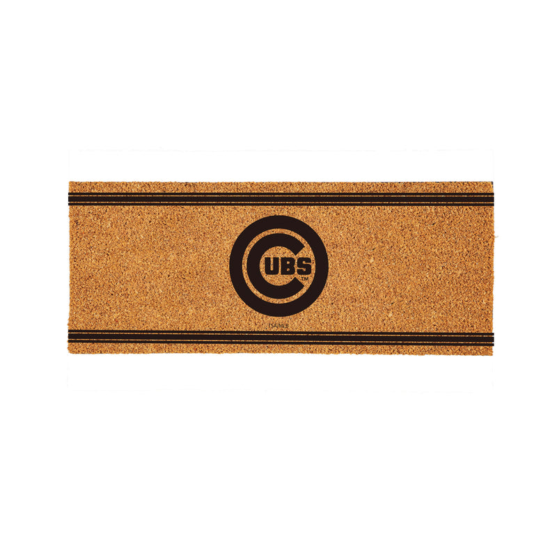 Chicago Cubs Extra Large One Color Coir Mat, 60"x24"