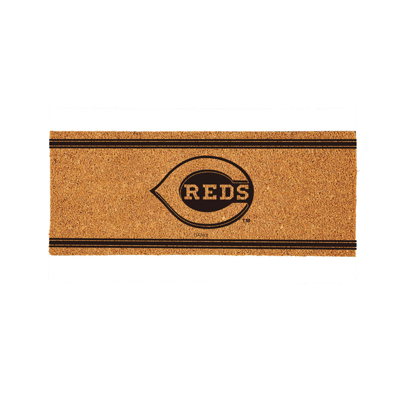 Cincinnati Reds Extra Large One Color Coir Mat, 60"x24"