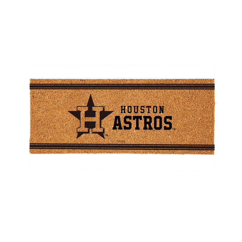 Houston Astros Extra Large One Color Coir Mat, 60"x24"