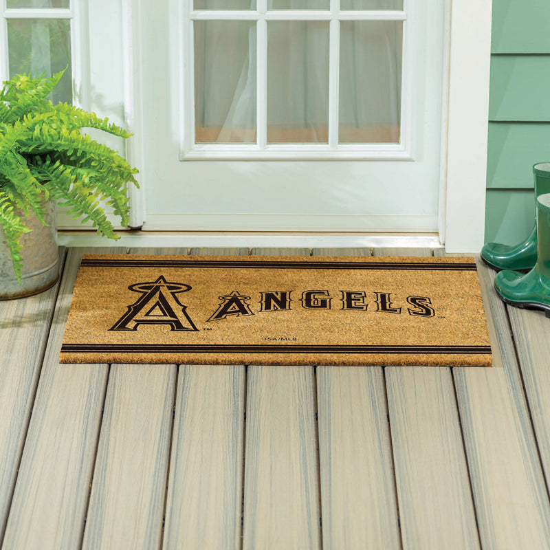 Los Angeles Angels Large One Color Coir Mat, 36"x24"