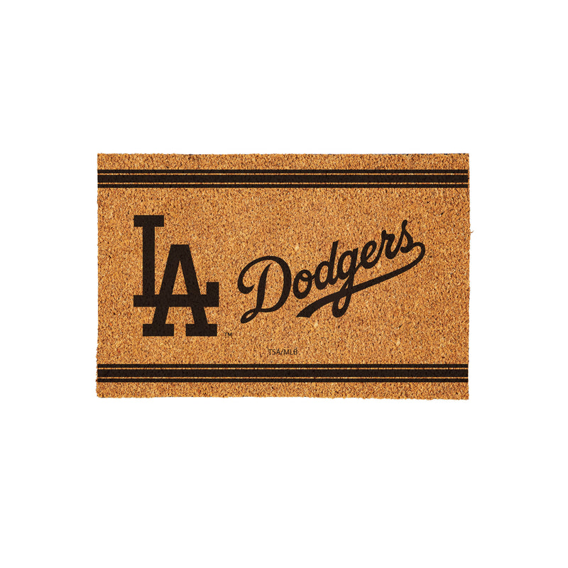 Los Angeles Dodgers Large One Color Coir Mat, 36"x24"