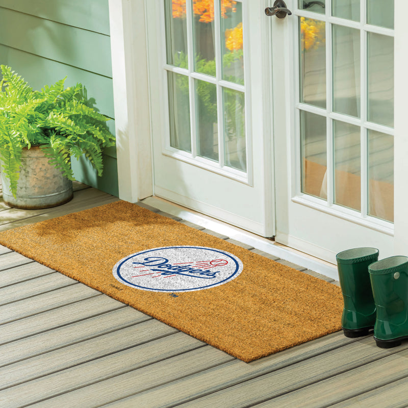 Los Angeles Dodgers Extra Large Full Color Coir Mat, 60"x24"