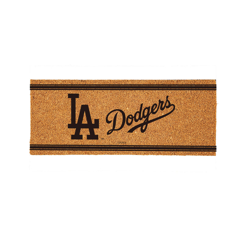 Los Angeles Dodgers Extra Large One Color Coir Mat, 60"x24"