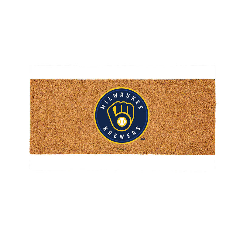 Milwaukee Brewers Extra Large Full Color Coir Mat, 60"x24"