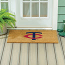 Minnesota Twins Large Full Color Coir Mat, 36"x24"