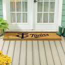 Minnesota Twins Extra Large One Color Coir Mat, 60"x24"