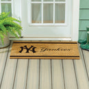 New York Yankees Large One Color Coir Mat, 36"x24"