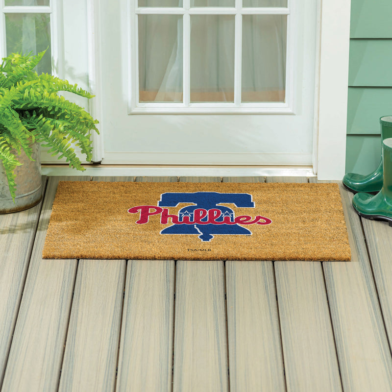 Philadelphia Phillies Large Full Color Coir Mat, 36"x24"