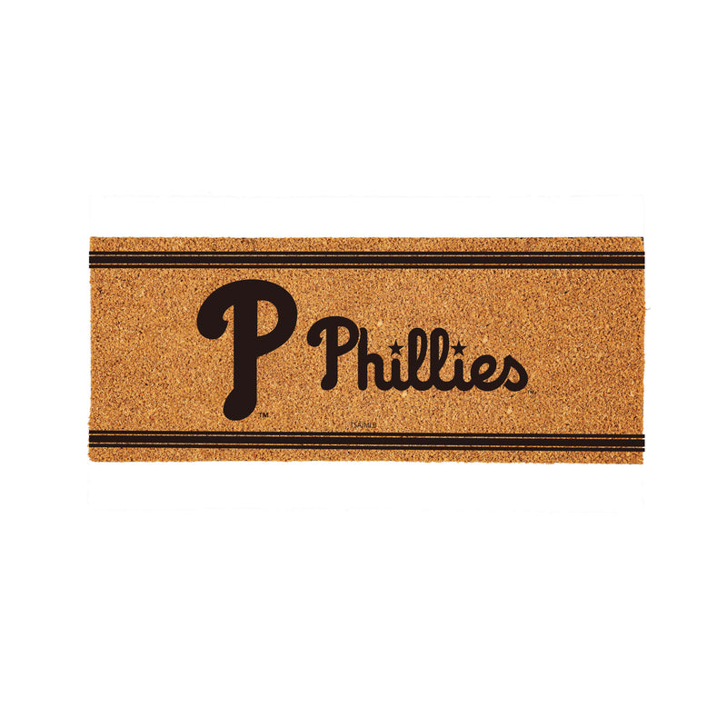 Philadelphia Phillies Extra Large One Color Coir Mat, 60"x24"