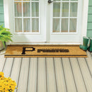 Pittsburgh Pirates Extra Large One Color Coir Mat, 60"x24"