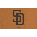 San Diego Padres Coir Mat 16"x28"
