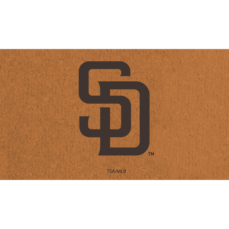 San Diego Padres Coir Mat 16"x28"