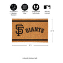 San Francisco Giants Large One Color Coir Mat, 36"x24"
