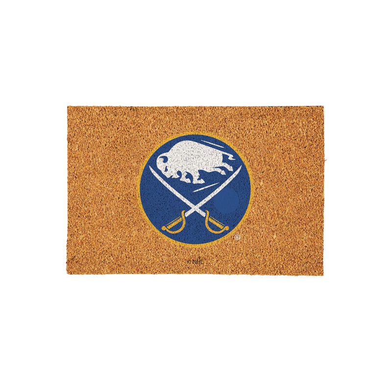 Buffalo Sabres Large Full Color Coir Mat, 36"x24"