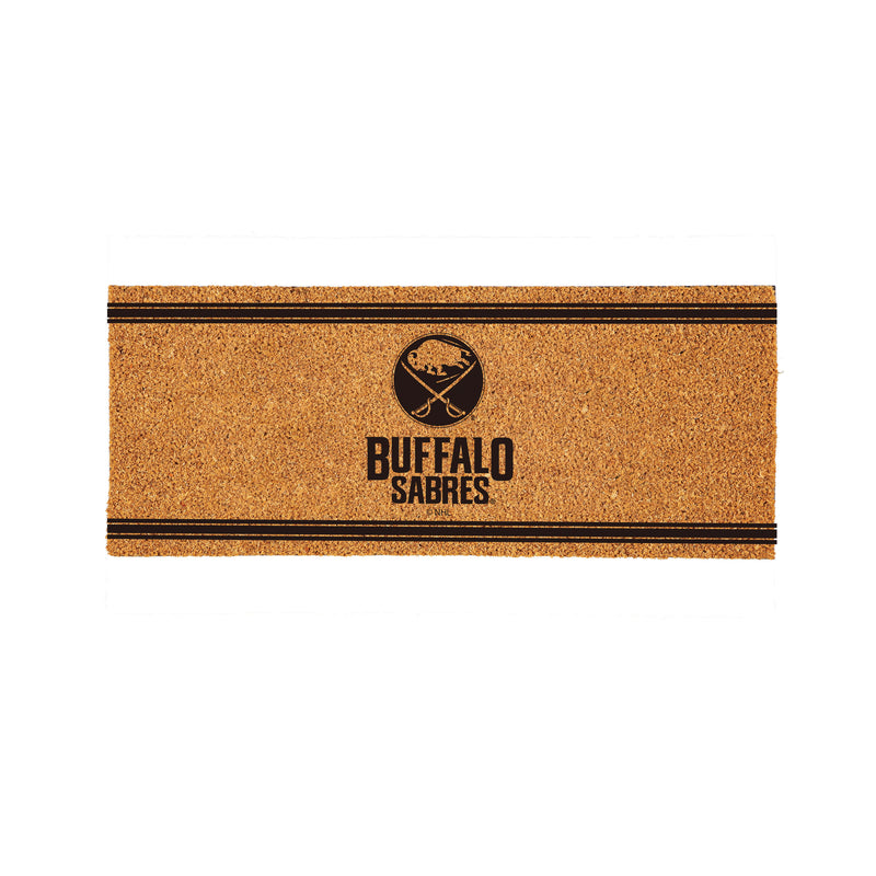 Buffalo Sabres Extra Large One Color Coir Mat, 60"x24"