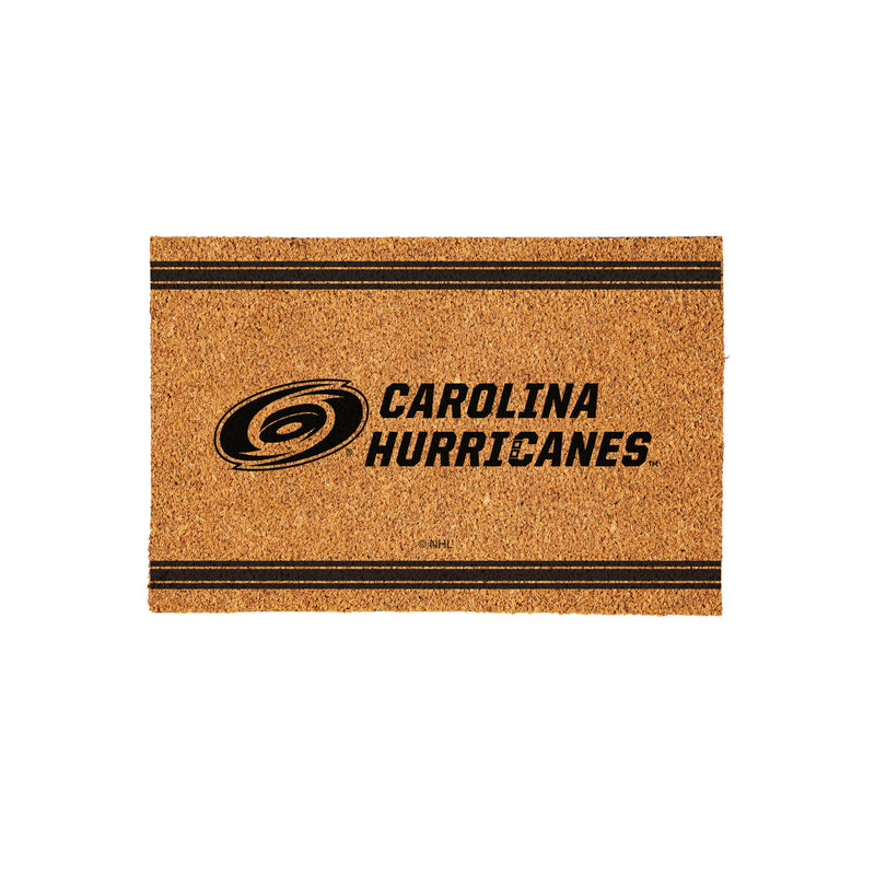 Carolina Hurricanes Large One Color Coir Mat, 36"x24"