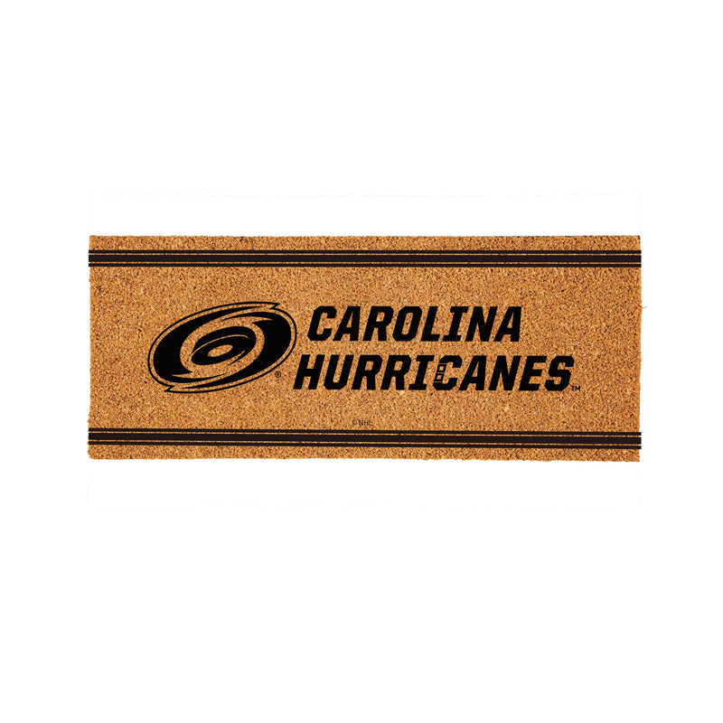 Carolina Hurricanes Extra Large One Color Coir Mat, 60"x24"