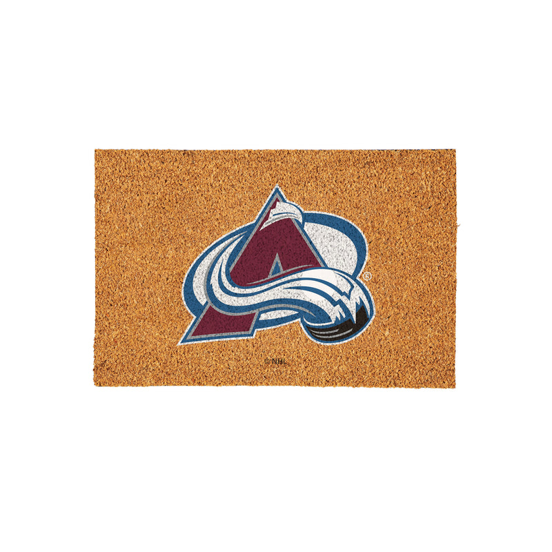 Colorado Avalanche Large Full Color Coir Mat, 36"x24"
