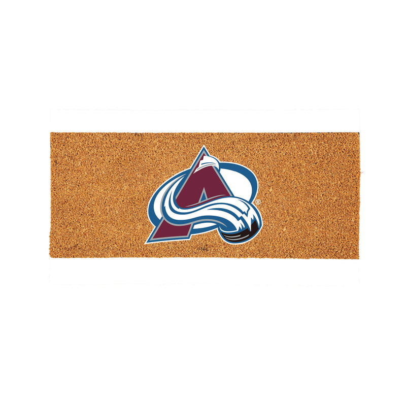 Colorado Avalanche Extra Large Full Color Coir Mat, 60"x24"