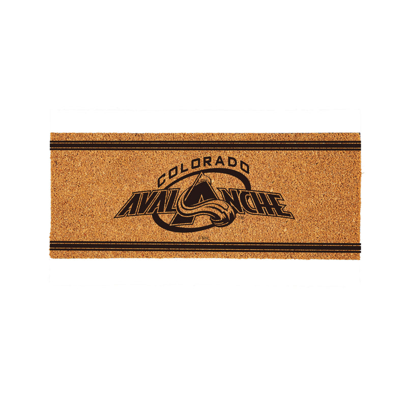 Colorado Avalanche Extra Large One Color Coir Mat, 60"x24"