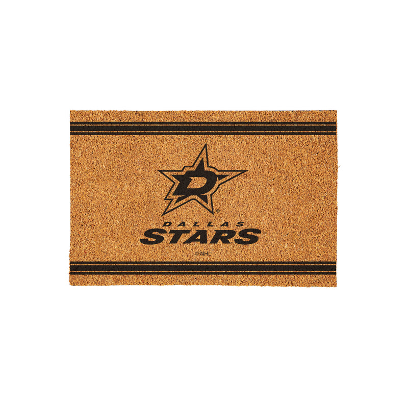 Dallas Stars Large One Color Coir Mat, 36"x24"