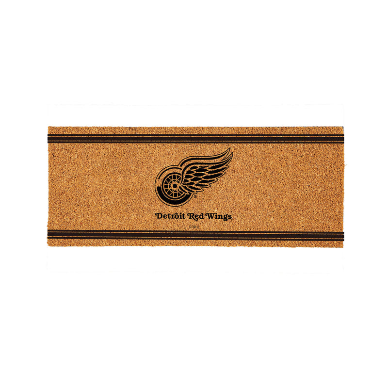 Detroit Red Wings Extra Large One Color Coir Mat, 60"x24"