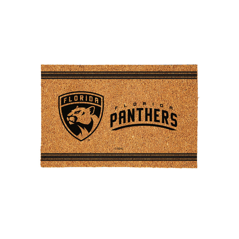 Florida Panthers Large One Color Coir Mat, 36"x24"