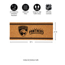 Florida Panthers Extra Large One Color Coir Mat, 60"x24"
