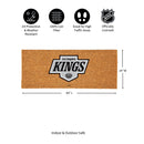 Los Angeles Kings Extra Large Full Color Coir Mat, 60"x24"
