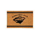 Minnesota Wild Large One Color Coir Mat, 36"x24"
