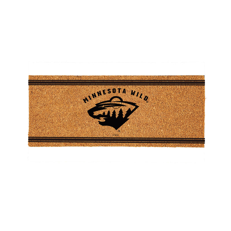 Minnesota Wild Extra Large One Color Coir Mat, 60"x24"