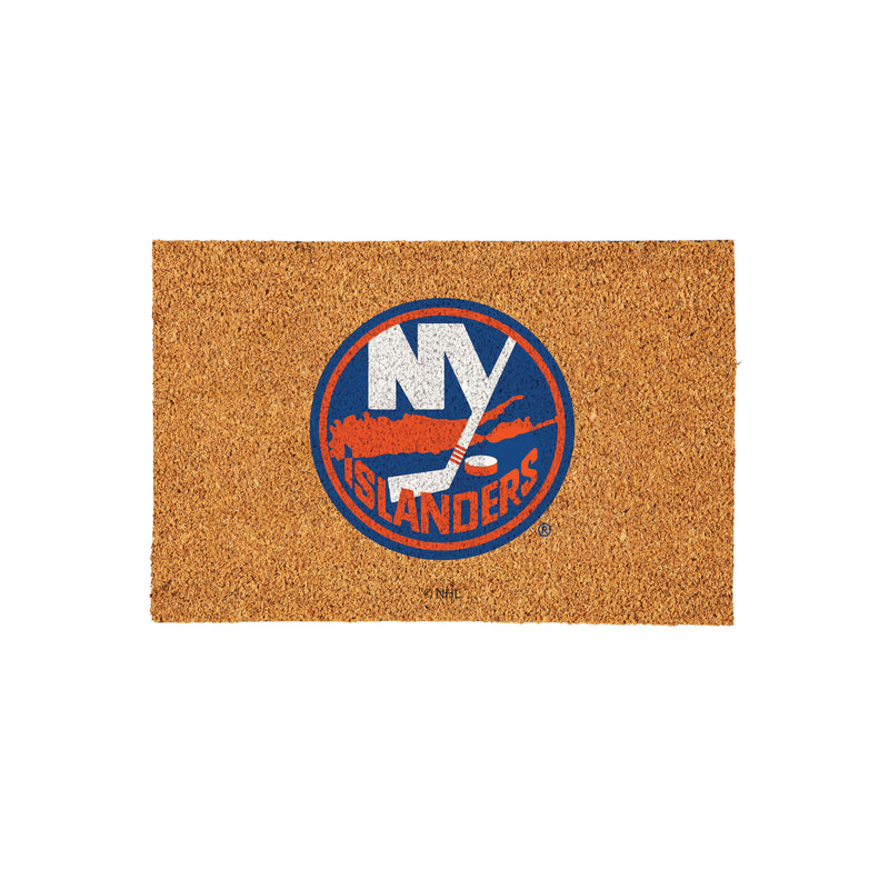 New York Islanders Large Full Color Coir Mat, 36"x24"