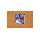 New York Rangers Large Full Color Coir Mat, 36"x24"