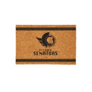 Ottawa Senators Large One Color Coir Mat, 36"x24"