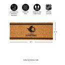 Ottawa Senators Extra Large One Color Coir Mat, 60"x24"